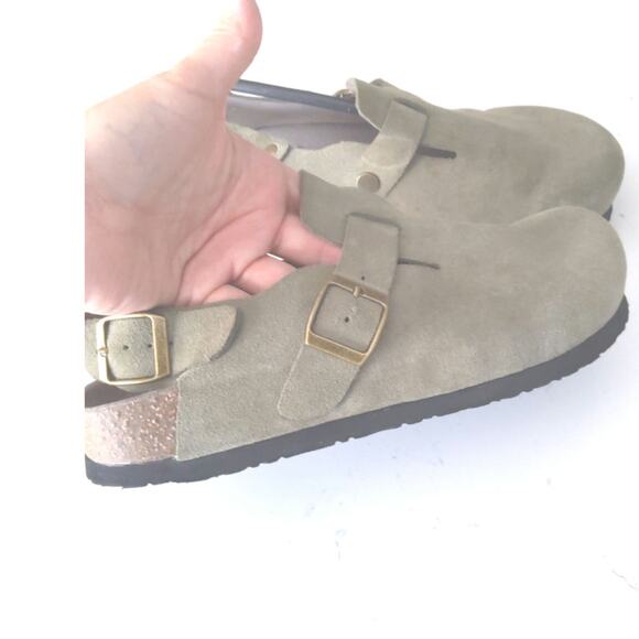 Birkenstock Tokio clog dupes these are the closest I've ever seen Earth green 39 - Picture 3 of 6